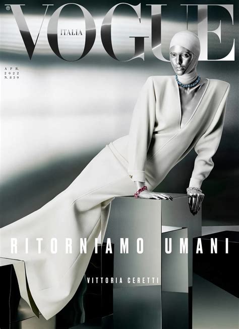 vogue italia|Vogue Italia April Issue's cover is an appeal:.